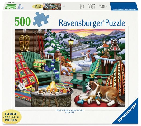 Erwachsenenpuzzle 500 Large Pieces - Après-Ski