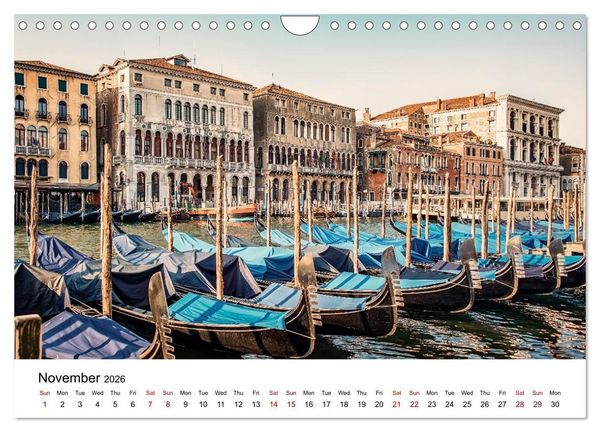 Produktbild: Beautiful Venice (Wall Calendar 2026 DIN A4 landscape), CALVENDO 12 Month Wall Calendar