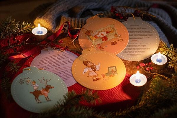 Produktbild: Das kleine Weihnachtsengelchen und der verborgene Sternenschatz