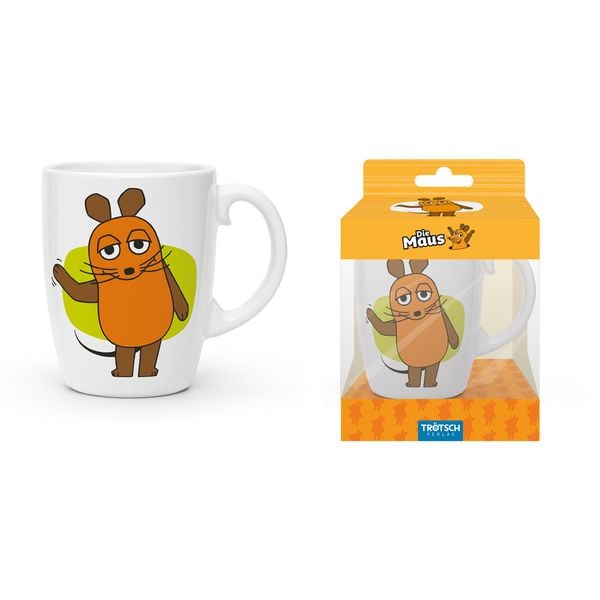 Produktbild: Tr&ouml;tsch Die Maus Kindertasse Geschenktasse aus Porzellan