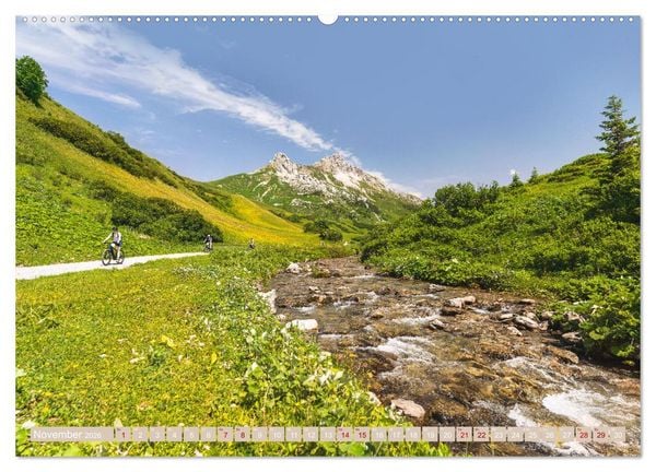 Produktbild: Lech - magic Arlberg (hochwertiger Premium Wandkalender 2026 DIN A2 quer), Kunstdruck in Hochglanz