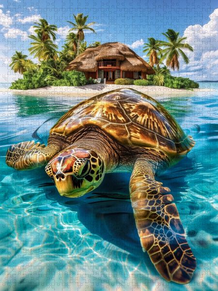 Produktbild: CALVENDO Puzzle Ein Motiv aus dem Kalender Im Rhythmus der Wellen | 1000 Teile Lege-Gr&ouml;&szlig;e 64x48cm Foto-Puzzle f&uuml;r gl&uuml;ckliche Stunden