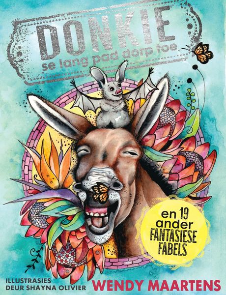 Produktbild: Donkie se lang pad dorp toe en 19 ander fantastiese fabels