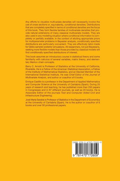 Produktbild: Conditional Specification of Statistical Models