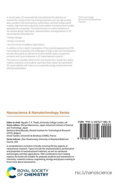 Produktbild: Next-generation 2D Nanomaterials for Sustainable Energy and Environment-oriented Applications