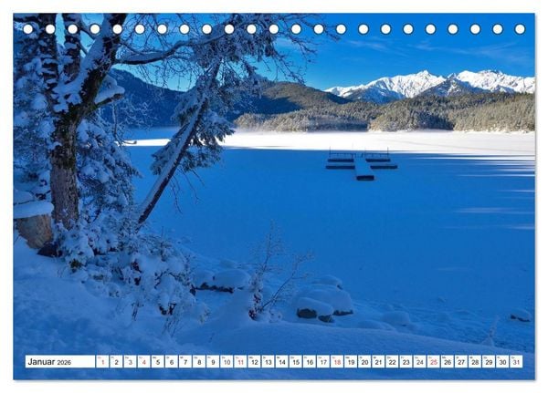 Produktbild: Mein Werdenfelser Land (Tischkalender 2026 DIN A5 quer), CALVENDO Monatskalender