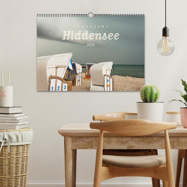 Produktbild: Sehnsucht Hiddensee 2026 (Wandkalender 2026 DIN A3 quer), CALVENDO Monatskalender