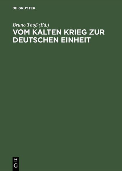 Produktbild: Vom Kalten Krieg zur deutschen Einheit