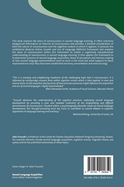 Produktbild: Consciousness and Second Language Learning