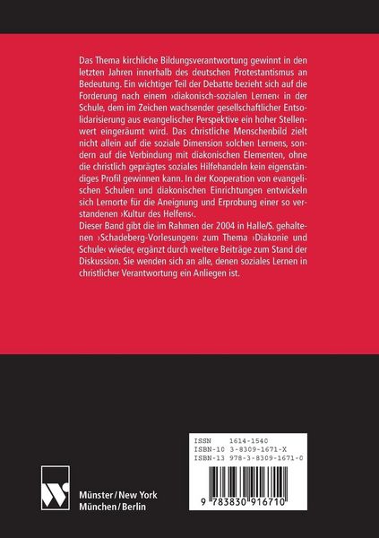 Produktbild: Diakonie und Schule