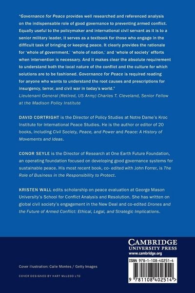Produktbild: Governance for Peace