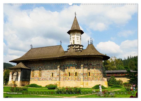 Produktbild: Kl&ouml;ster in der Bucovina (Wandkalender 2026 DIN A2 quer), CALVENDO Monatskalender