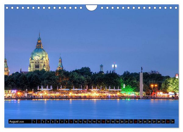 Produktbild: Hannover 2026 (Wandkalender 2026 DIN A4 quer), CALVENDO Monatskalender