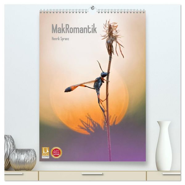 Produktbild: MakRomantik (hochwertiger Premium Wandkalender 2026 DIN A2 hoch), Kunstdruck in Hochglanz
