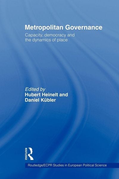 Produktbild: Metropolitan Governance in the 21st Century