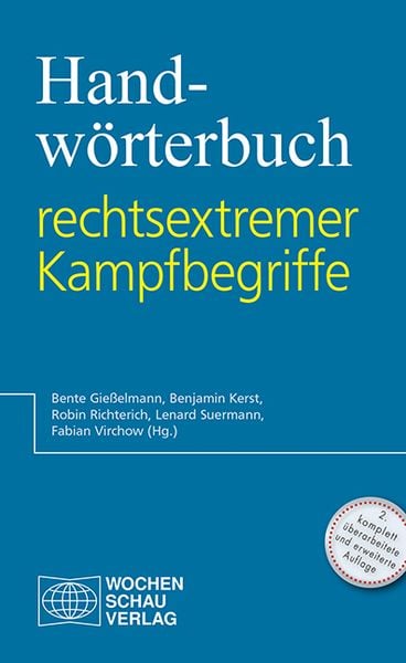 Produktbild: Handw&ouml;rterbuch rechtsextremer Kampfbegriffe
