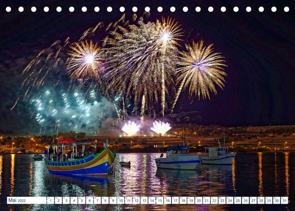 Produktbild: Malerisches Malta - Idylle im Mittelmeer (Tischkalender 2022 DIN A5 quer)