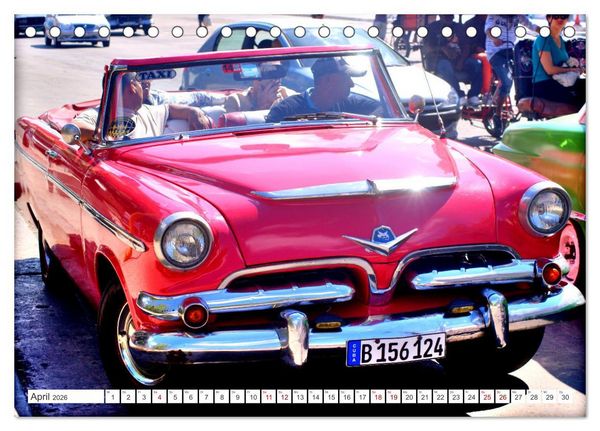 Produktbild: DODGE '55 (Tischkalender 2026 DIN A5 quer), CALVENDO Monatskalender