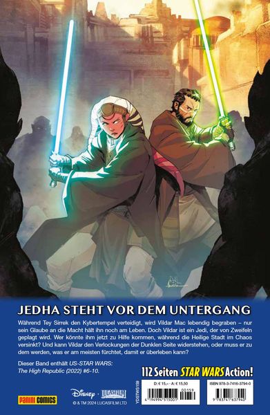 Produktbild: Star Wars Comics: Die Hohe Republik - Der Kampf um die Macht