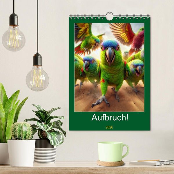 Produktbild: Aufbruch! (Wandkalender 2026 DIN A4 hoch), CALVENDO Monatskalender