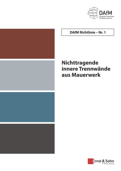 Produktbild: DAfM Richtlinie Nr. 1