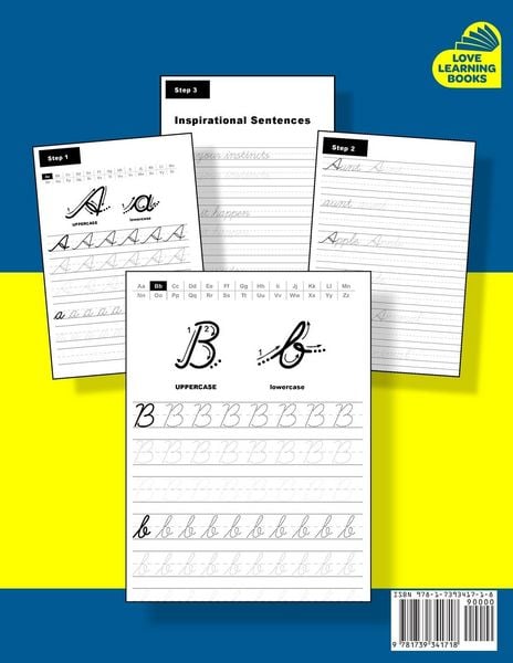 Produktbild: Cursive Handwriting Workbook for Teens