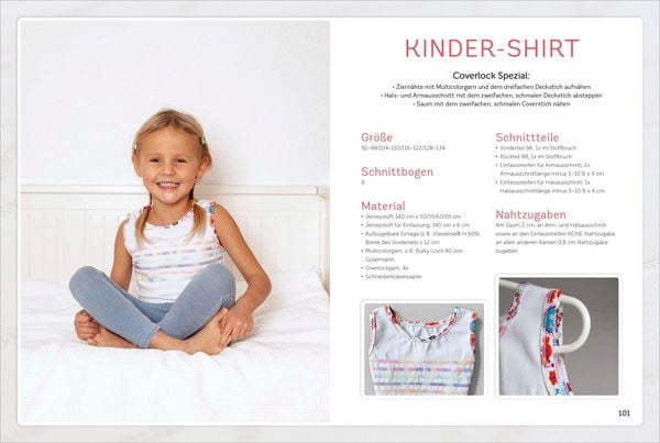 Produktbild: Praxiswissen - N&auml;hen mit dem Coverlock-Stich
