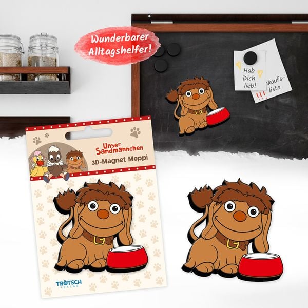 Produktbild: Trötsch Unser Sandmännchen Magnet Moppi