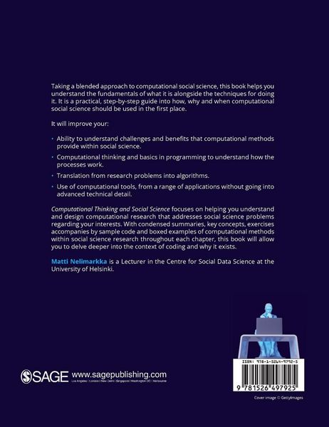 Produktbild: Computational Thinking and Social Science
