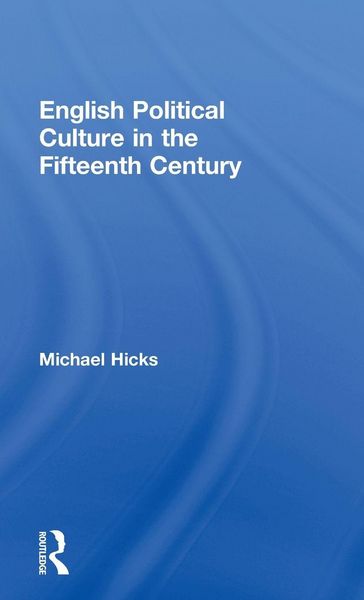 Produktbild: English Political Culture in the Fifteenth Century