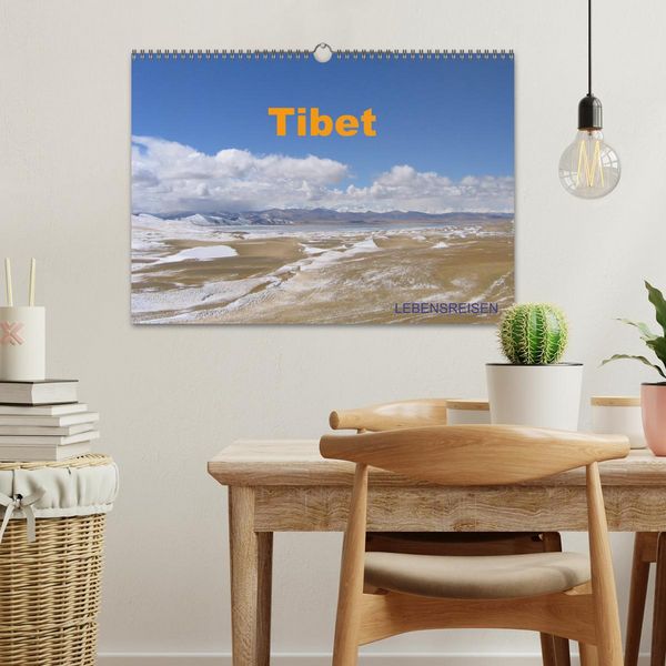 Produktbild: Tibet (Wandkalender 2026 DIN A3 quer), CALVENDO Monatskalender