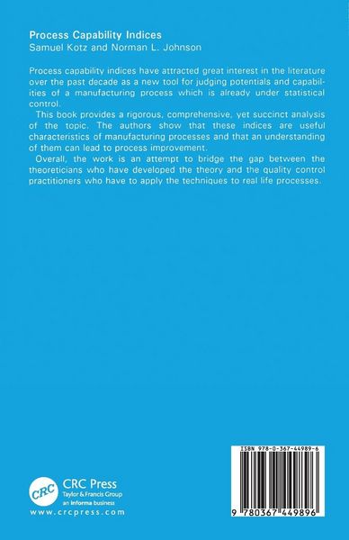 Produktbild: Process Capability Indices
