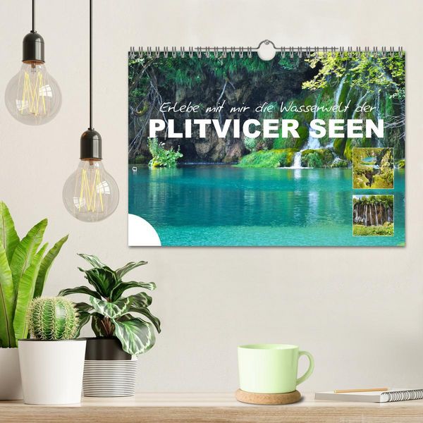 Produktbild: Erlebe mit mir die Wasserwelt der Plitvicer Seen (Wandkalender 2026 DIN A4 quer), CALVENDO Monatskalender