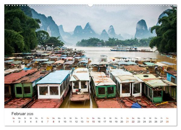Produktbild: China - Tradition und Moderne (Wandkalender 2026 DIN A2 quer), CALVENDO Monatskalender