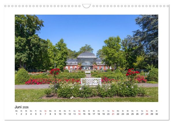 Produktbild: Frankfurt - Parks und G&auml;rten (Wandkalender 2026 DIN A3 quer), CALVENDO Monatskalender