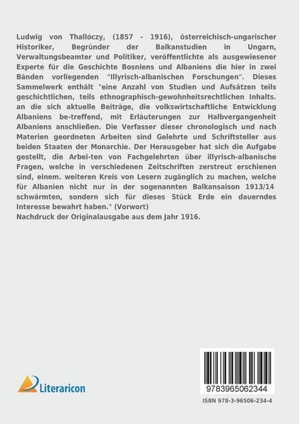 Produktbild: Illyrisch-albanische Forschungen