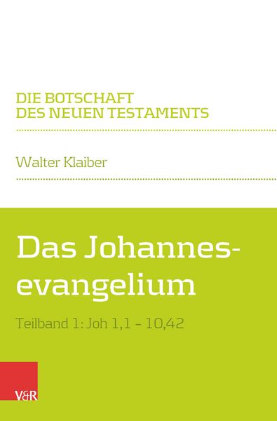 Produktbild: Das Johannesevangelium