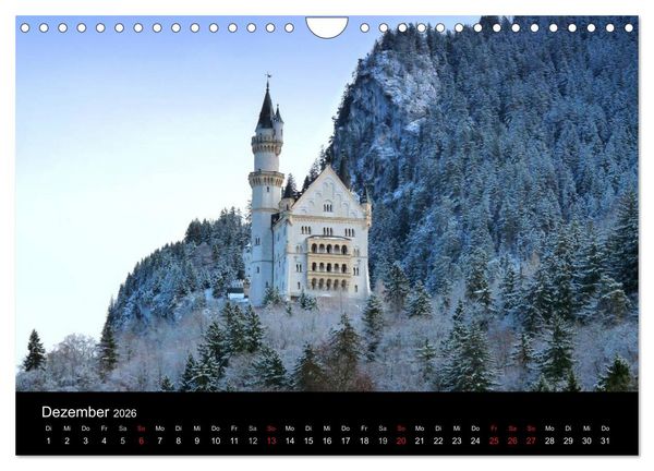 Produktbild: Traumziele in Europa (Wandkalender 2026 DIN A4 quer), CALVENDO Monatskalender