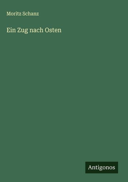 Produktbild: Ein Zug nach Osten