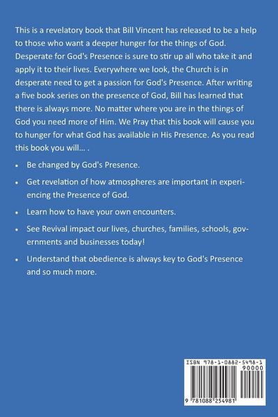 Produktbild: Desperate for God's Presence