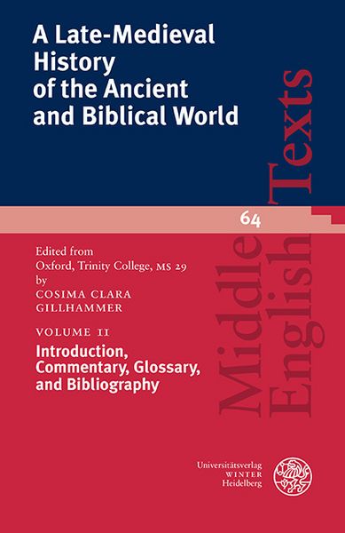 Produktbild: A Late-Medieval History of the Ancient and Biblical World / Introduction, Commentary, Glossary, and Bibliography