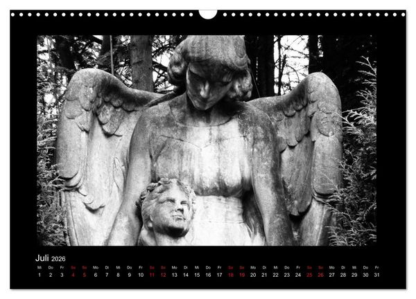Produktbild: Die Engel von Melaten (Wandkalender 2026 DIN A3 quer), CALVENDO Monatskalender