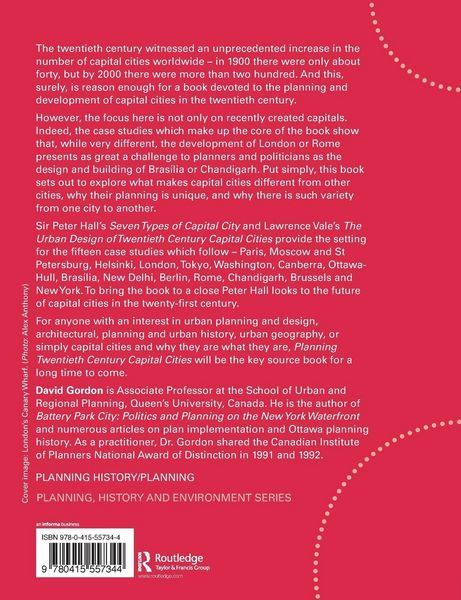Produktbild: Planning Twentieth Century Capital Cities