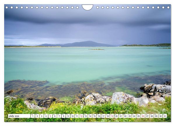 Produktbild: Outer Hebrides - Scotland Scottish dream beaches and landscapes (Wall Calendar 2026 DIN A4 landscape), CALVENDO 12 Month Wall Calendar
