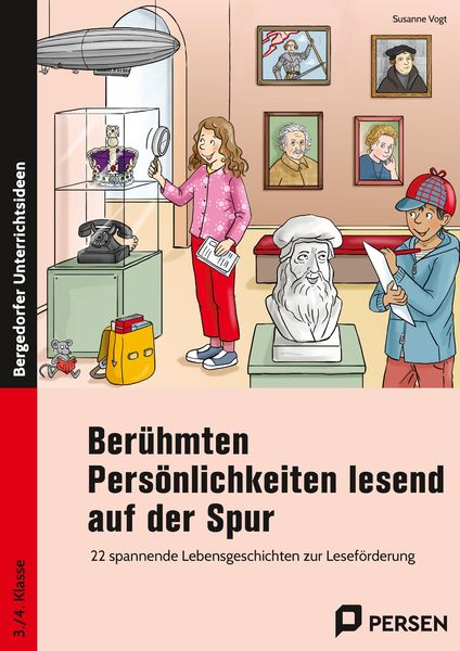 Produktbild: Ber&uuml;hmten Pers&ouml;nlichkeiten lesend auf der Spur