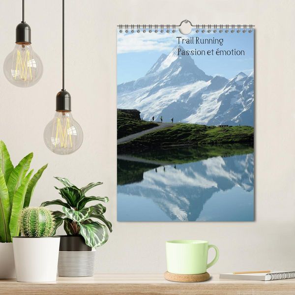 Produktbild: Trail Running Passion et &eacute;motion (Calendrier mural 2026 DIN A4 horizontal), CALVENDO calendrier mensuel