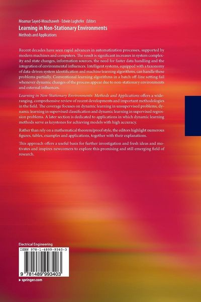 Produktbild: Learning in Non-Stationary Environments