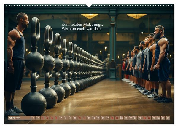 Produktbild: Das macht Spa&szlig;, haben sie gesagt (hochwertiger Premium Wandkalender 2026 DIN A2 quer), Kunstdruck in Hochglanz