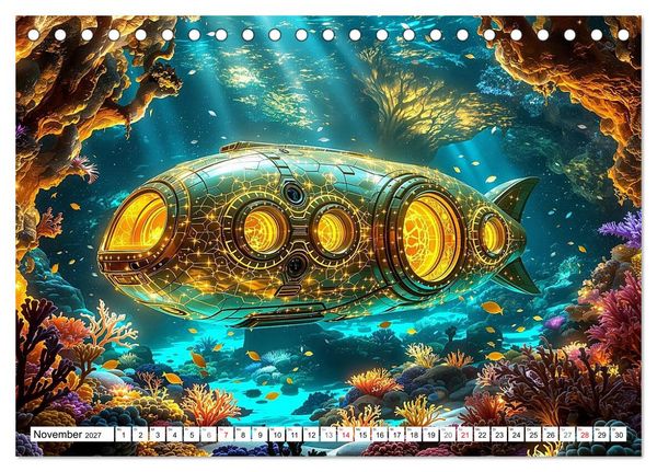 Produktbild: Rollende Traumwelten (Tischkalender 2027 DIN A5 quer), CALVENDO Monatskalender