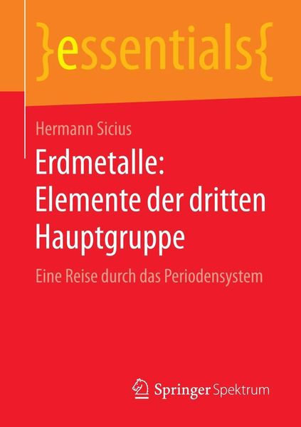 Produktbild: Erdmetalle: Elemente der dritten Hauptgruppe